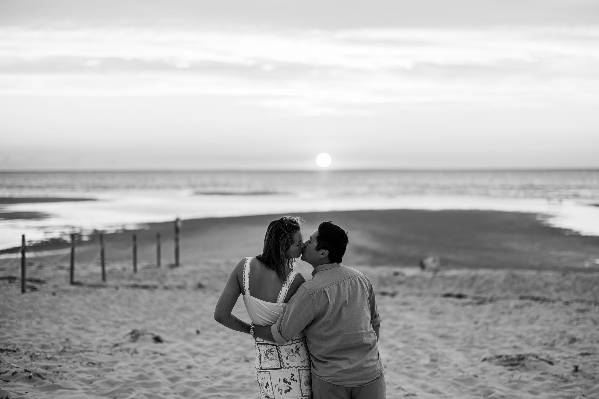 Steven & Waverly’s Surprise Proposal at Sunset – Mayflower Beach, Cape Cod - 2 - 2