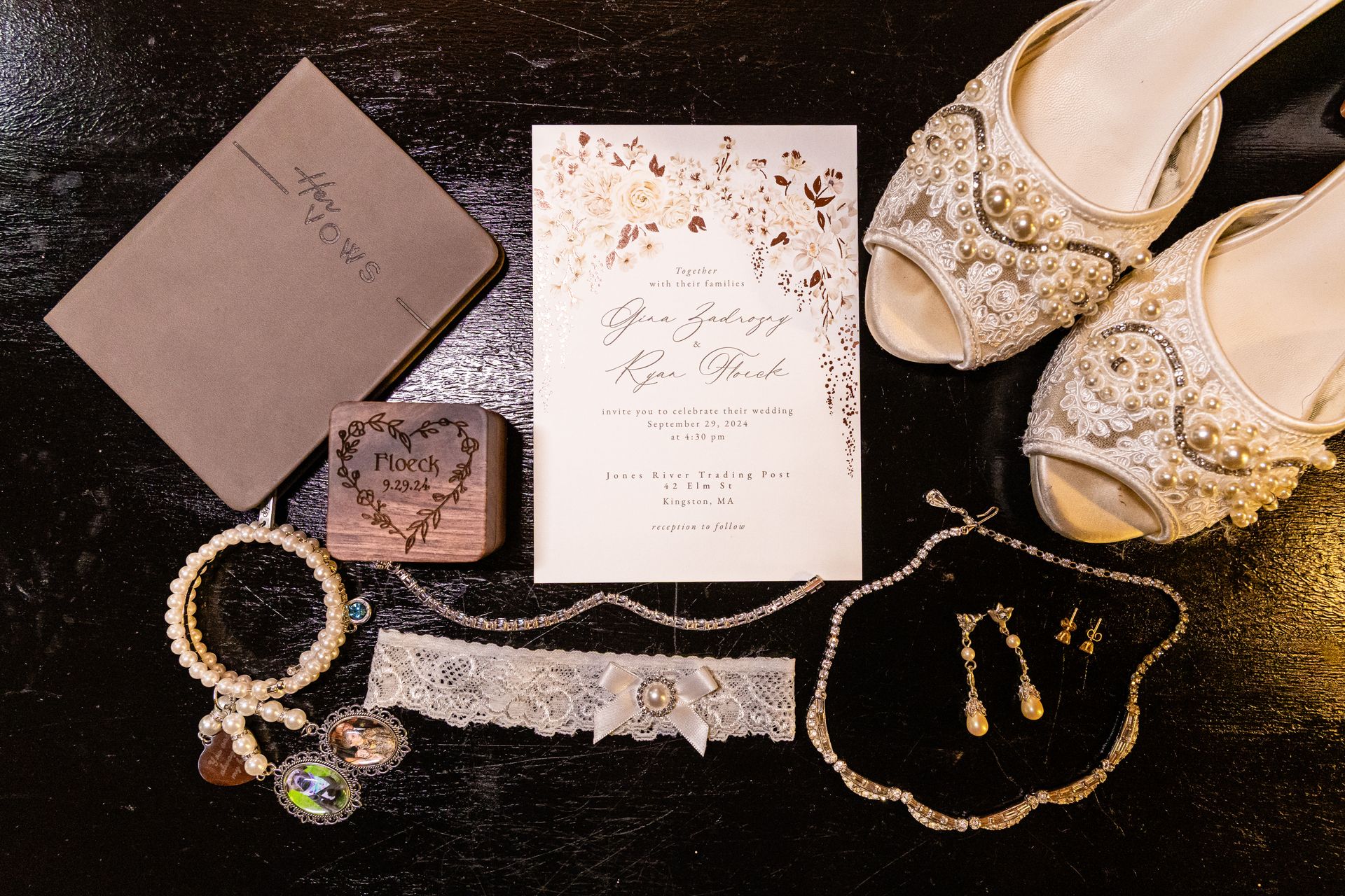 Gina & Ryan | Jones River Wedding Functions, Kingston MA - 2 - 1