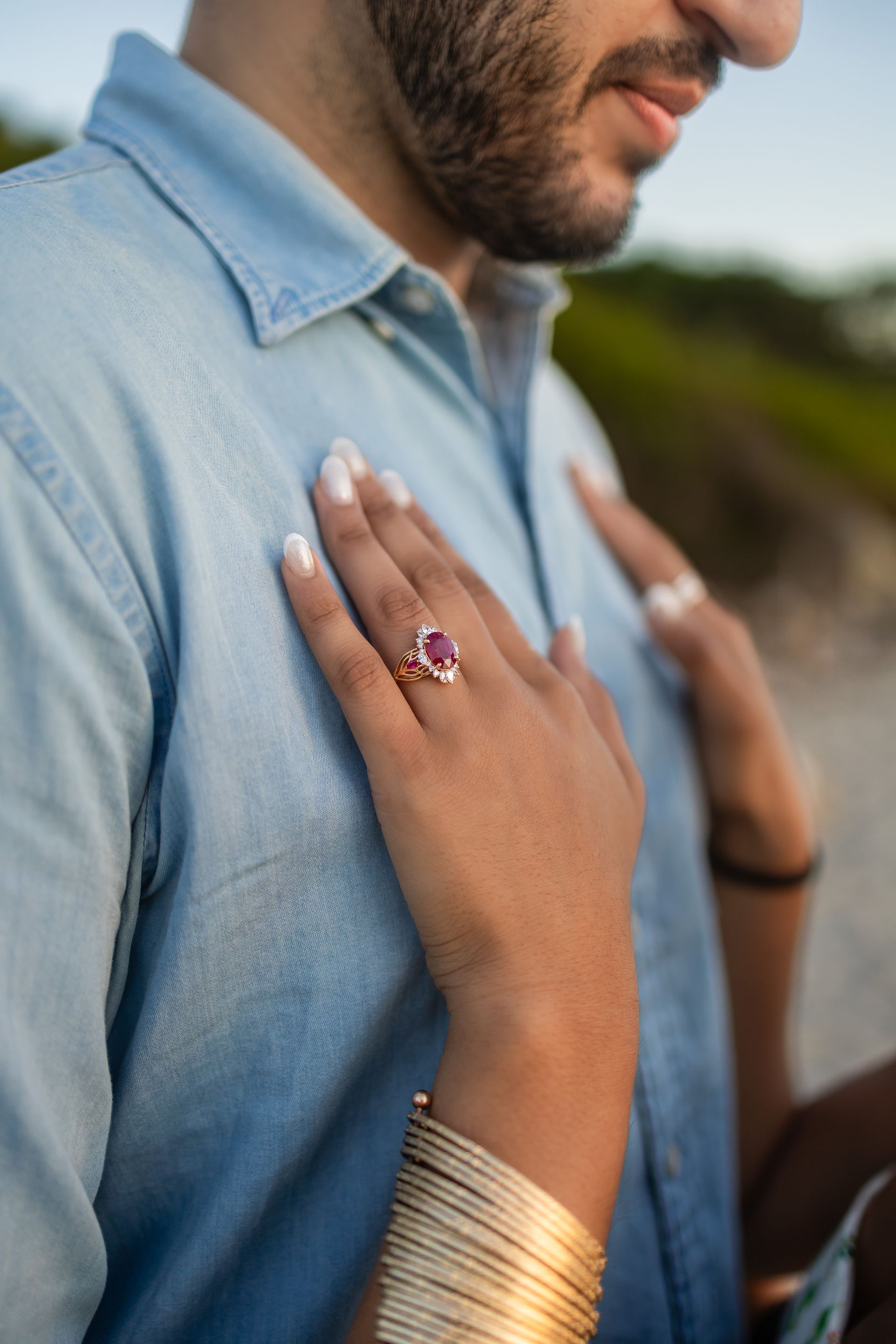 Garima & Amit – A Surprise Proposal at The Knob, Falmouth, Cape Cod - 2 - 2