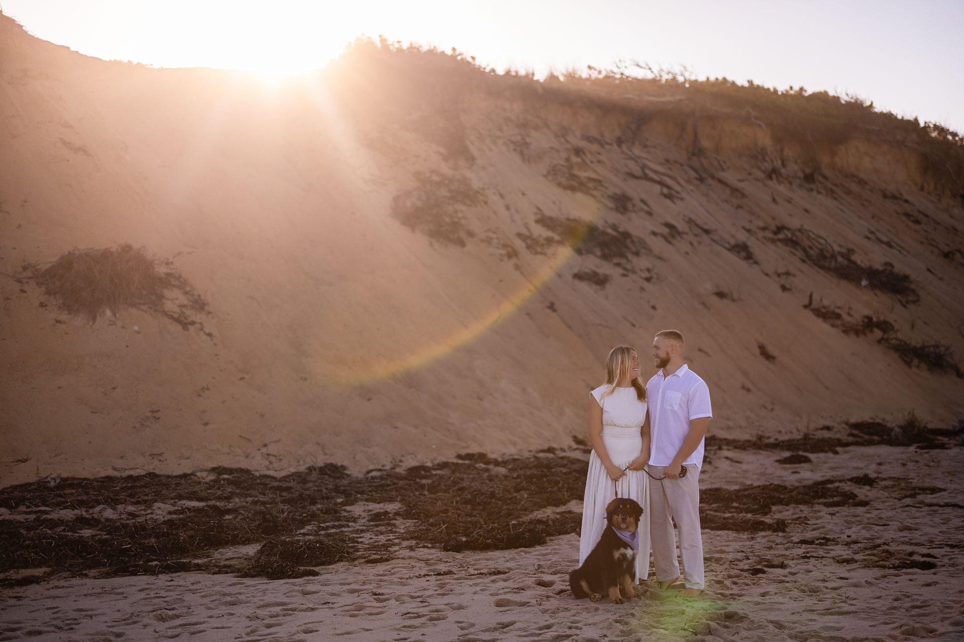 Caroline & Gerry's Engagement at Newcomb Hollow, Wellfleet - 3 - 1