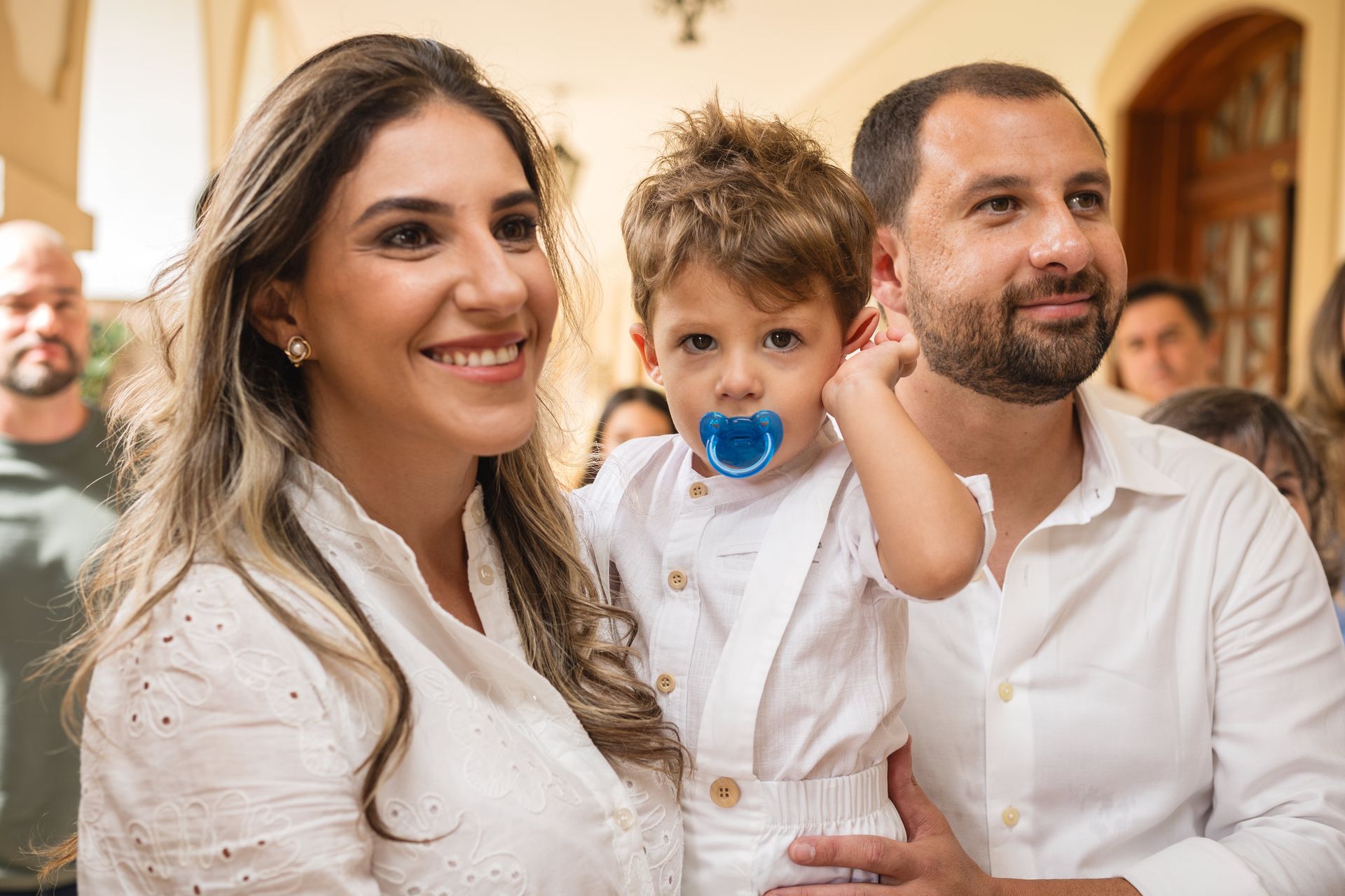 Batizado do Antônio - Mosteiro de Itaici - 2 - 3