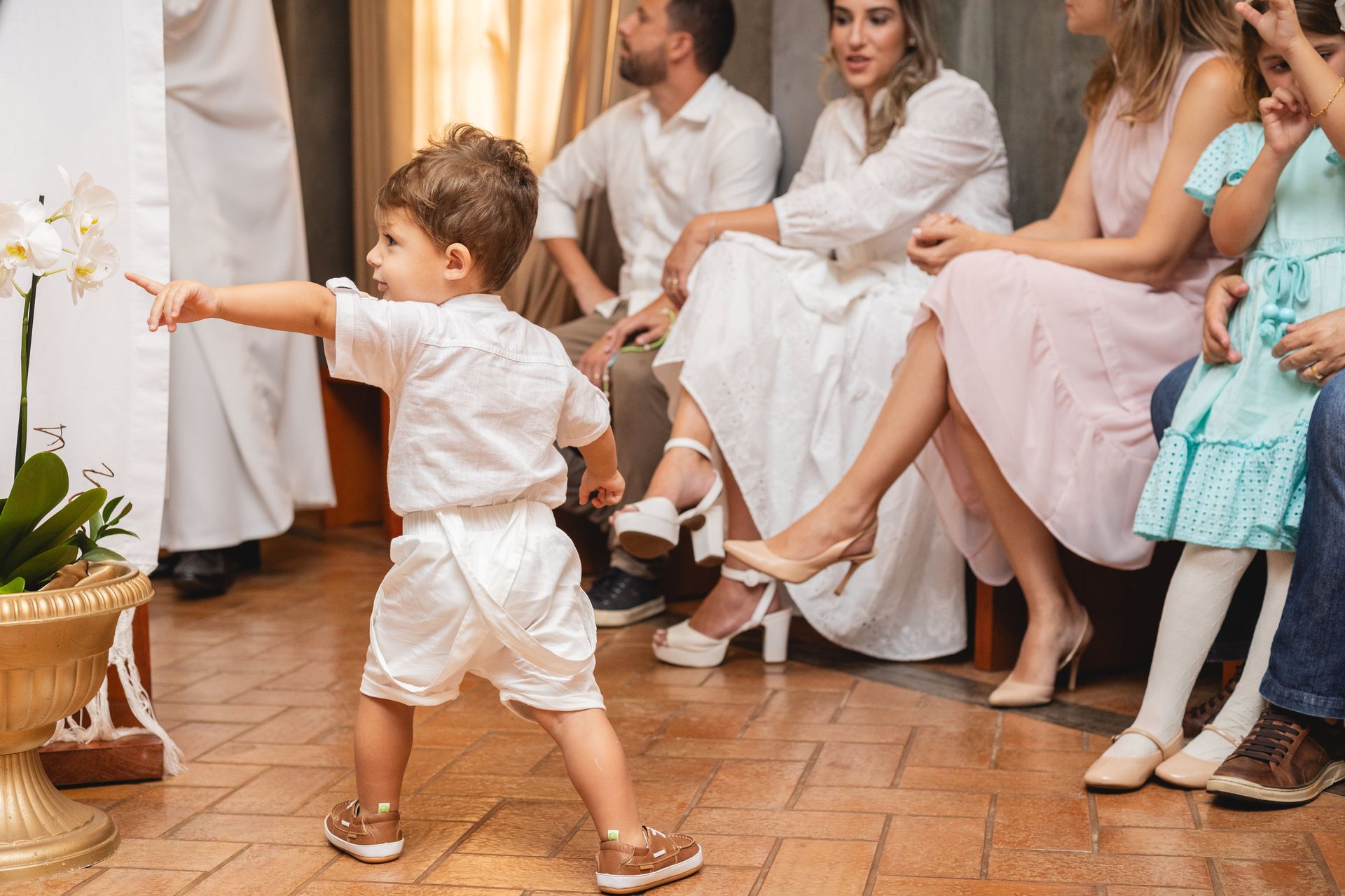 Batizado do Antônio - Mosteiro de Itaici - 2 - 14