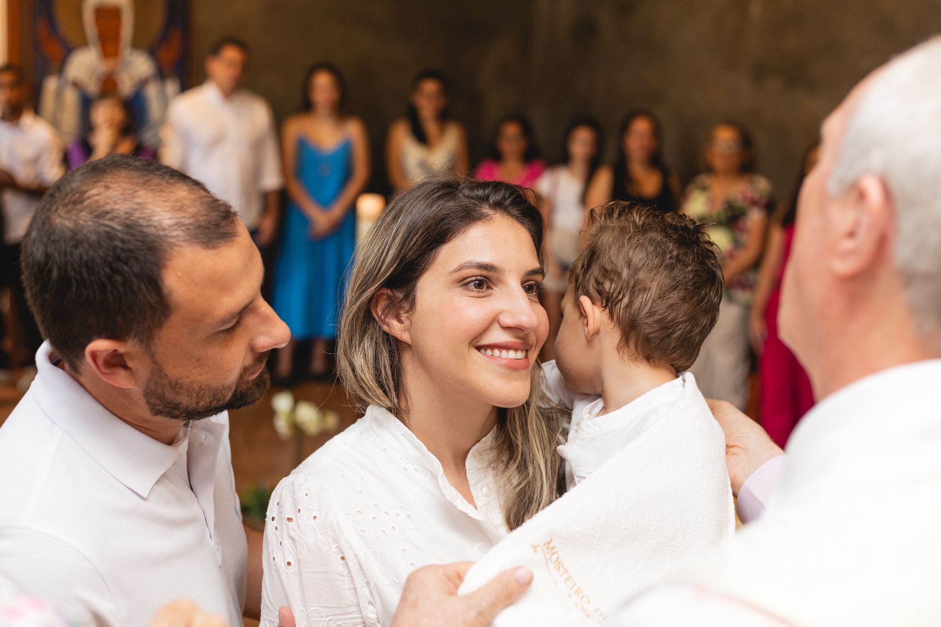 Batizado do Antônio - Mosteiro de Itaici - 2 - 25