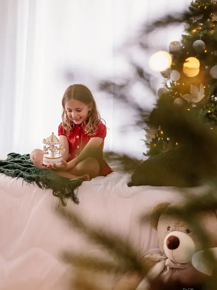 Ensaio fotográfico de Natal no estúdio em Capitão - A família da Helô e da Olívia - 2 - 7