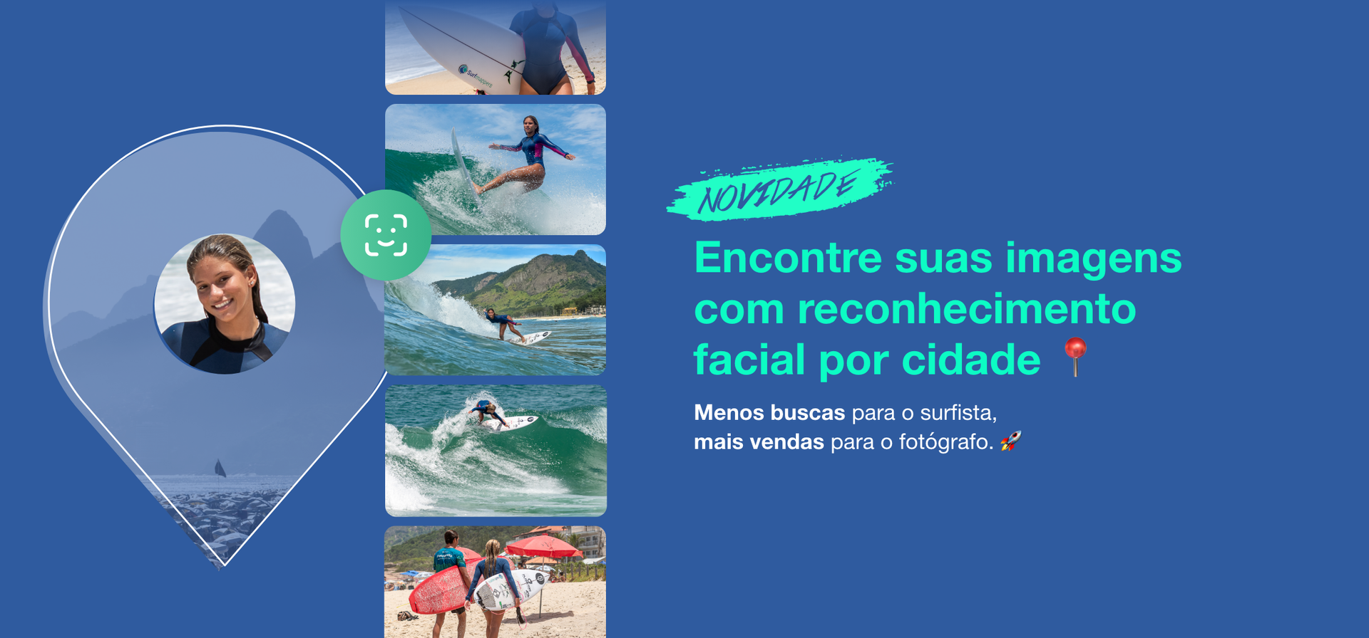 Conectando surfistas a fotógrafos - Slide 0