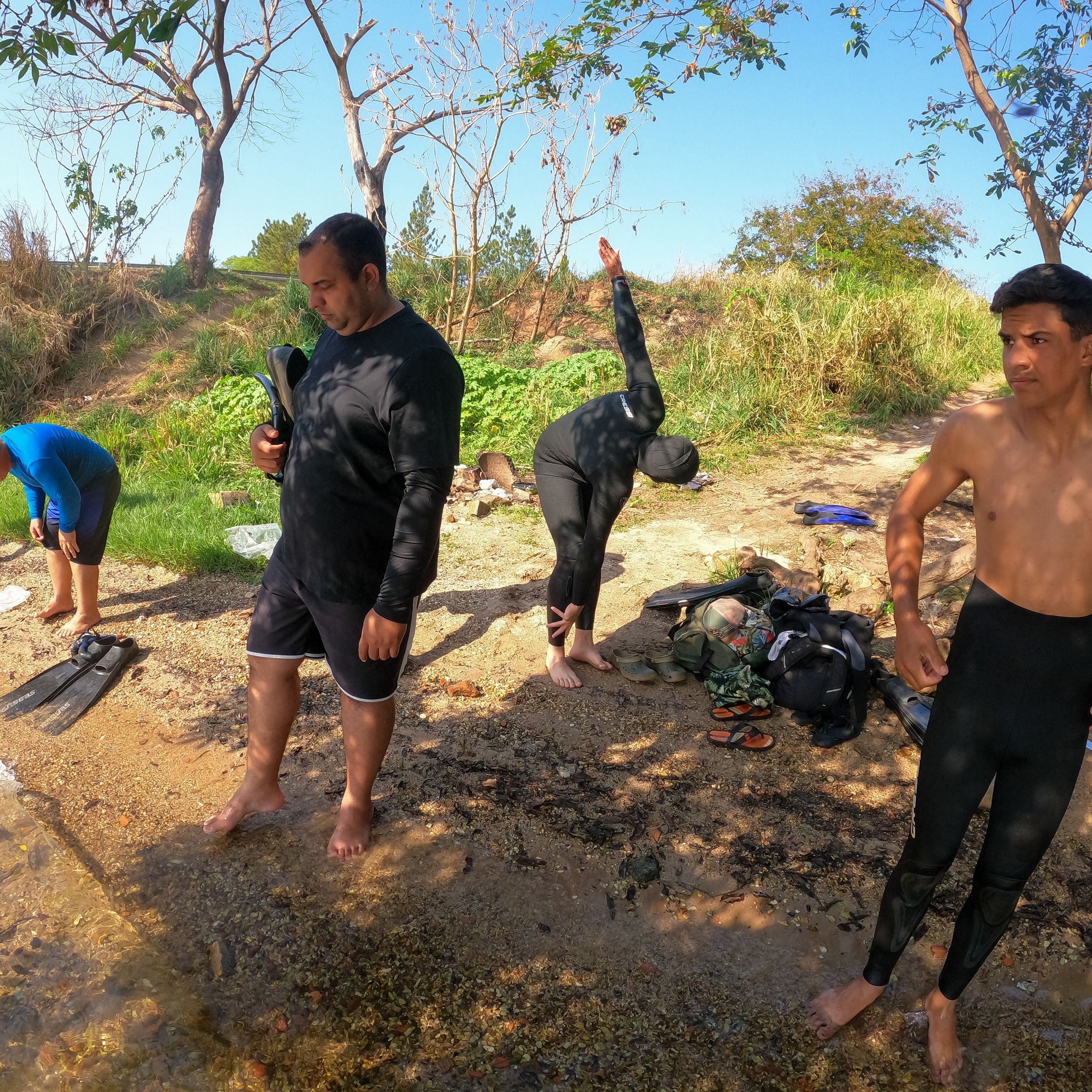 Curso de PESCA SUB em RIFAINA/SP - 4 - 5
