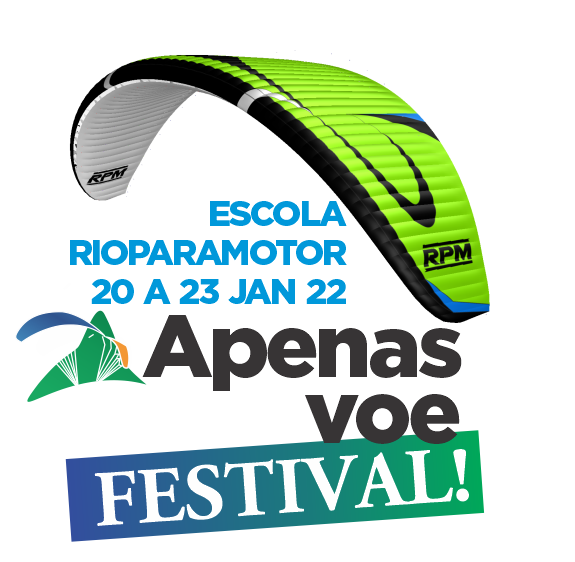 Apenas Voe Festival! Maricá RJ - 20 a 23 de janeiro de 2022 - 2