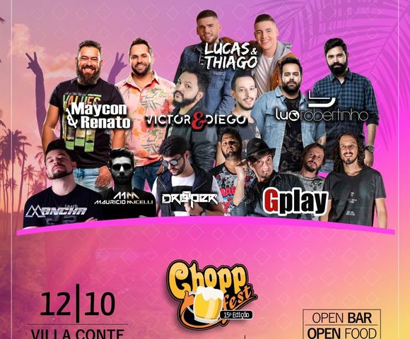 Vem aí a Chopp Fest Sunset 2019, a melhor balada ao por do sol em Rio Preto /vem-ai-a-chopp-fest-sunset-2019-a-melhor-balada-ao-por-do-sol-em-rio-preto