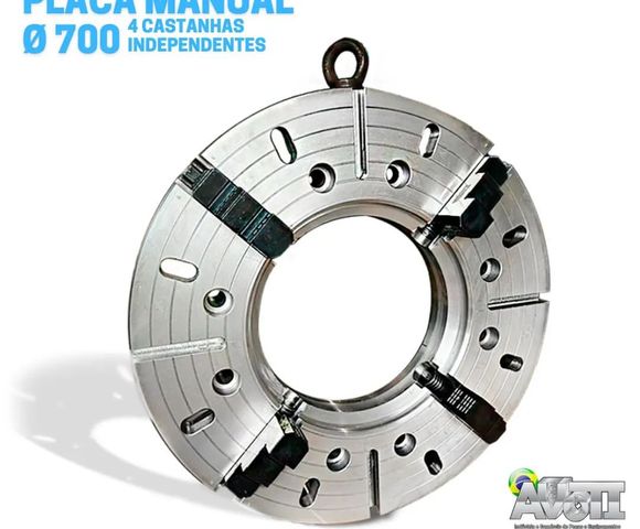 PLACA CASTANHAS INDEPENDENTES - USINAGEM PESADA! /placa-castanhas-independentes-usinagem-pesada