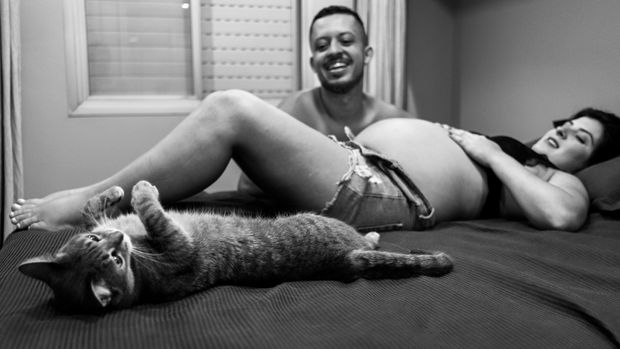 Gestante - ensaio em casa com a Elaine e o Douglas /gestante-ensaio-em-casa-com-a-elaine-e-o-douglas