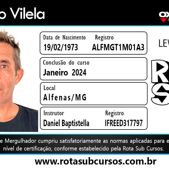 Curso de PESCA SUB em ALFENAS/MG - 6 - 2