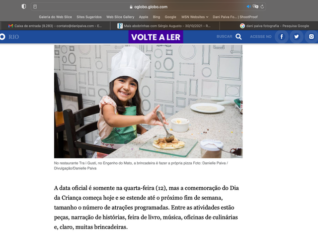 Mini Chef na Tra i Gusti - Jornal O globo /mini-chef-na-tra-i-gusti-jornal-o-globo