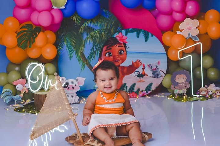 Smash the cake Moana - 1