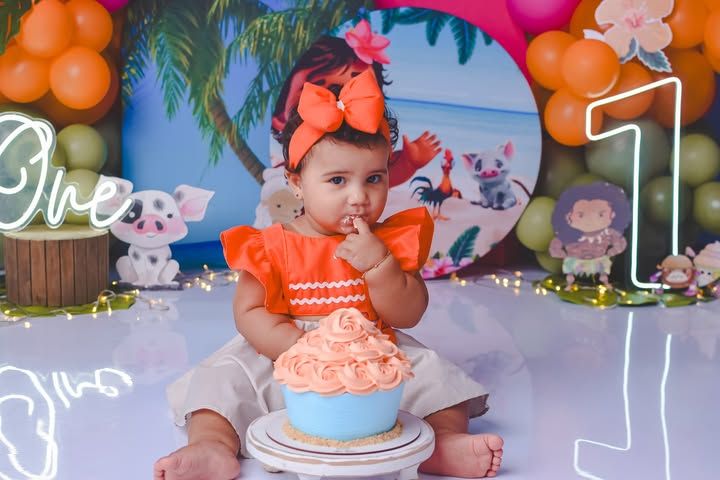 Smash the cake Moana - 7