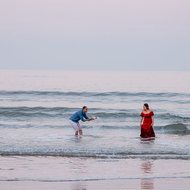 ENSAIO PRÉ-WEDDING NA PRAIA DO IPORANGA | JAQUELINE E GUSTAVO - 2 - 0