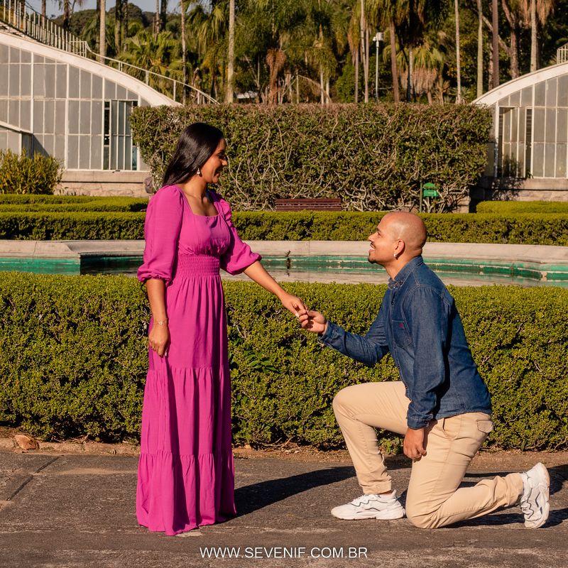 Ensaio Pré-Casamento no Jardim Botânico - SP - 2 - 2