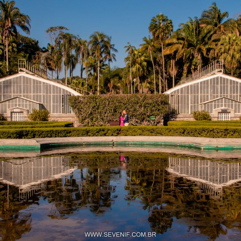 Ensaio Pré-Casamento no Jardim Botânico - SP - 2 - 0