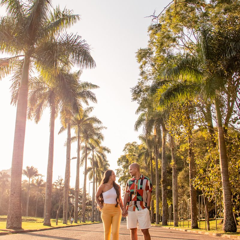 Ensaio Pré-Casamento no Jardim Botânico - SP - 2 - 1