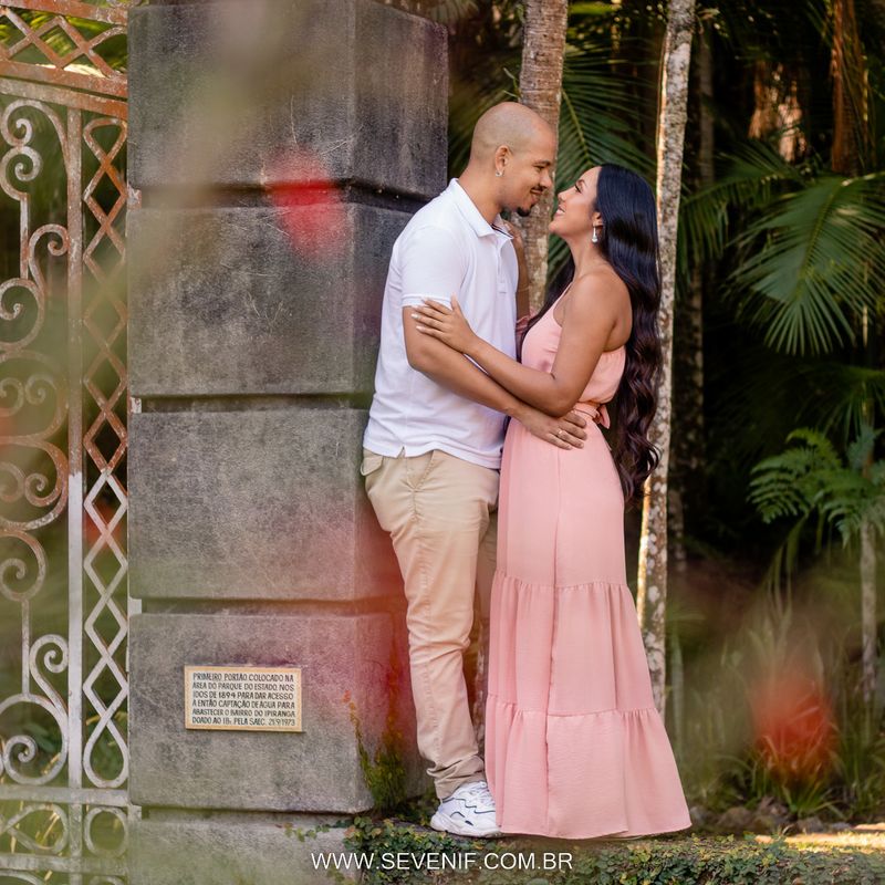 Ensaio Pré-Casamento no Jardim Botânico - SP - 2 - 1