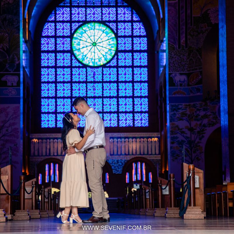 Ensaio Pré-Wedding no Santuário Nacional de Aparecida - Tayná e André - 2 - 0