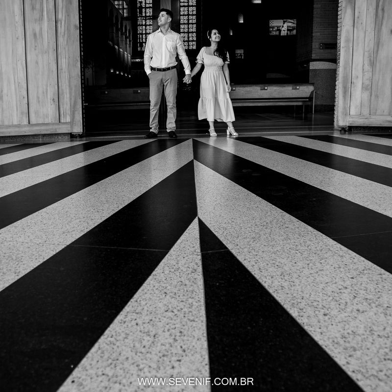 Ensaio Pré-Wedding no Santuário Nacional de Aparecida - Tayná e André - 2 - 1