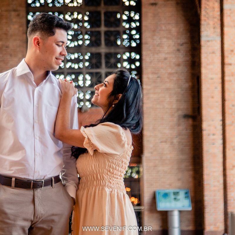Ensaio Pré-Wedding no Santuário Nacional de Aparecida - Tayná e André - 2 - 1