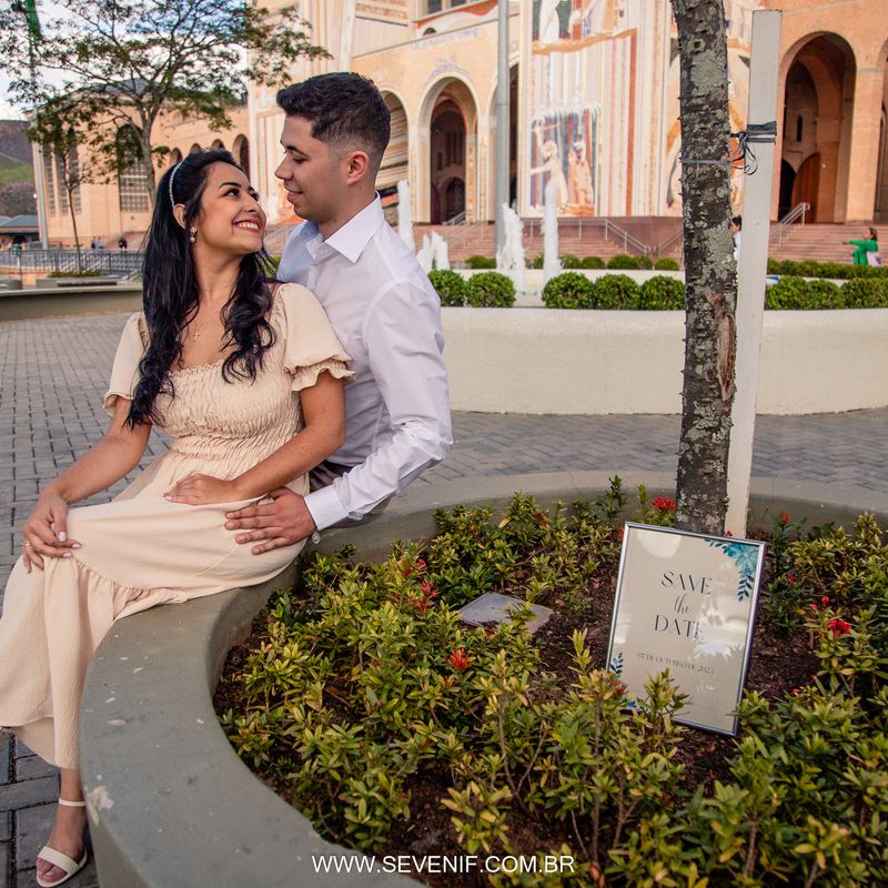 Ensaio Pré-Wedding no Santuário Nacional de Aparecida - Tayná e André - 2 - 0