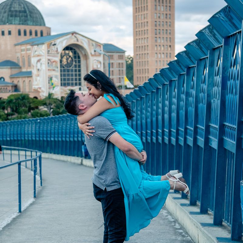 Ensaio Pré-Wedding no Santuário Nacional de Aparecida - Tayná e André - 2 - 0