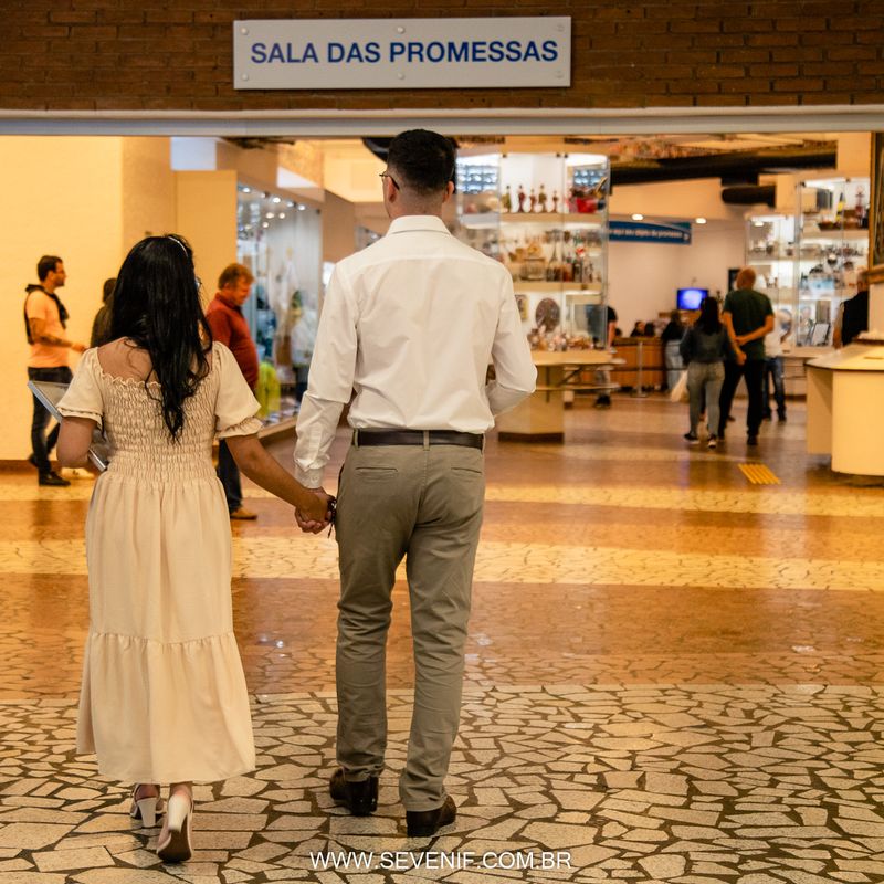 Ensaio Pré-Wedding no Santuário Nacional de Aparecida - Tayná e André - 2 - 2