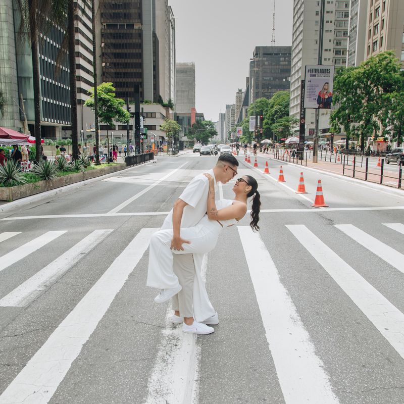 O Ensaio Pré-wedding de Thiffany e Igor na Avenida Paulista - 2 - 2