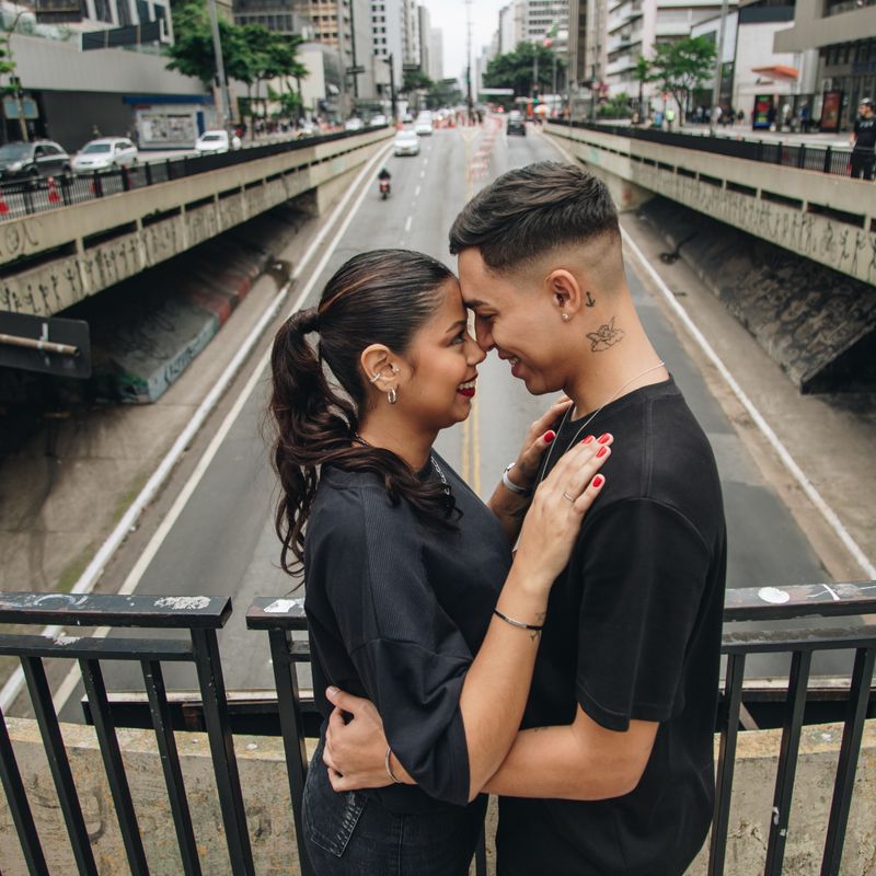 O Ensaio Pré-wedding de Thiffany e Igor na Avenida Paulista - 2 - 1