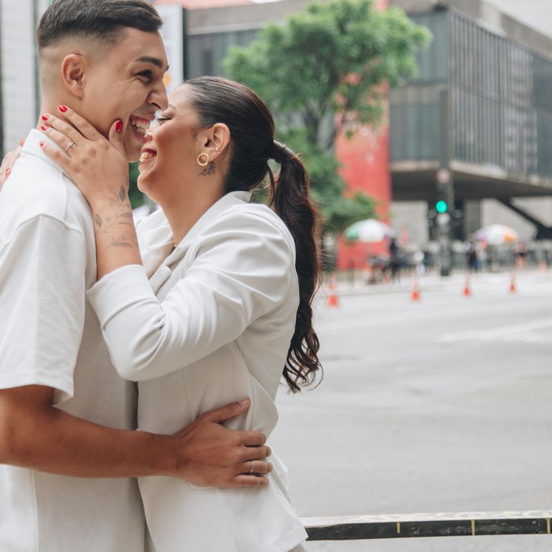O Ensaio Pré-wedding de Thiffany e Igor na Avenida Paulista - 2 - 0
