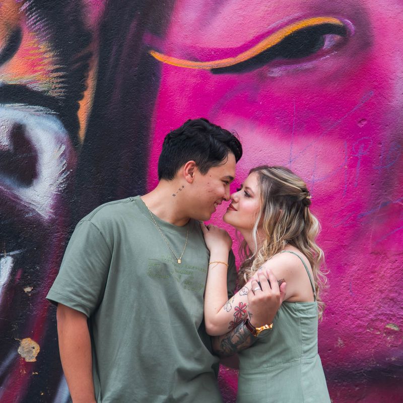Ensaio Pré-Wedding em São Paulo: Julia e Yugo no Bairro da Liberdade - 2 - 0