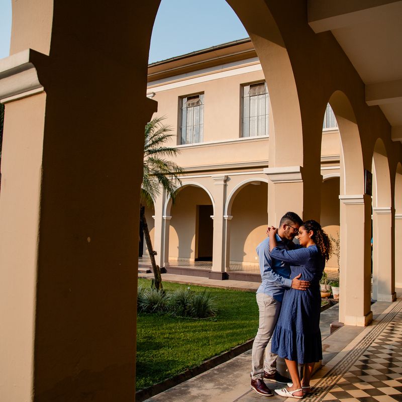 Ensaio Pré-Wedding de Andreza e Matheus no Centro Teresiano de São Roque - 2 - 0
