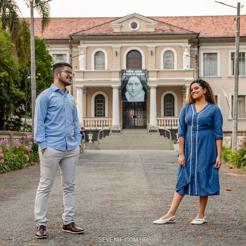 Ensaio Pré-Wedding de Andreza e Matheus no Centro Teresiano de São Roque - 2 - 2