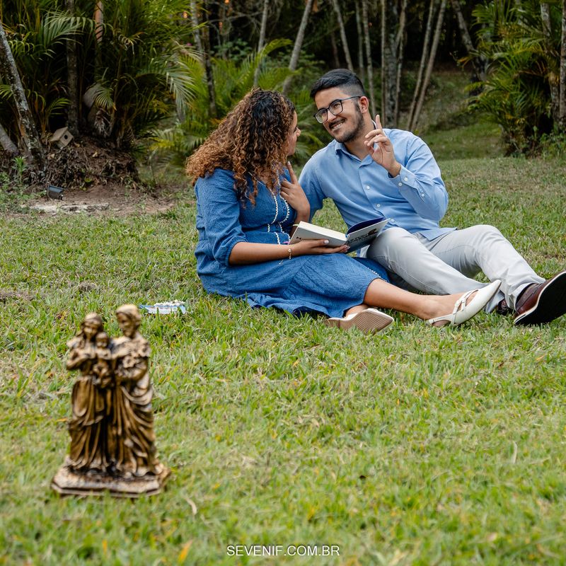 Ensaio Pré-Wedding de Andreza e Matheus no Centro Teresiano de São Roque - 2 - 1