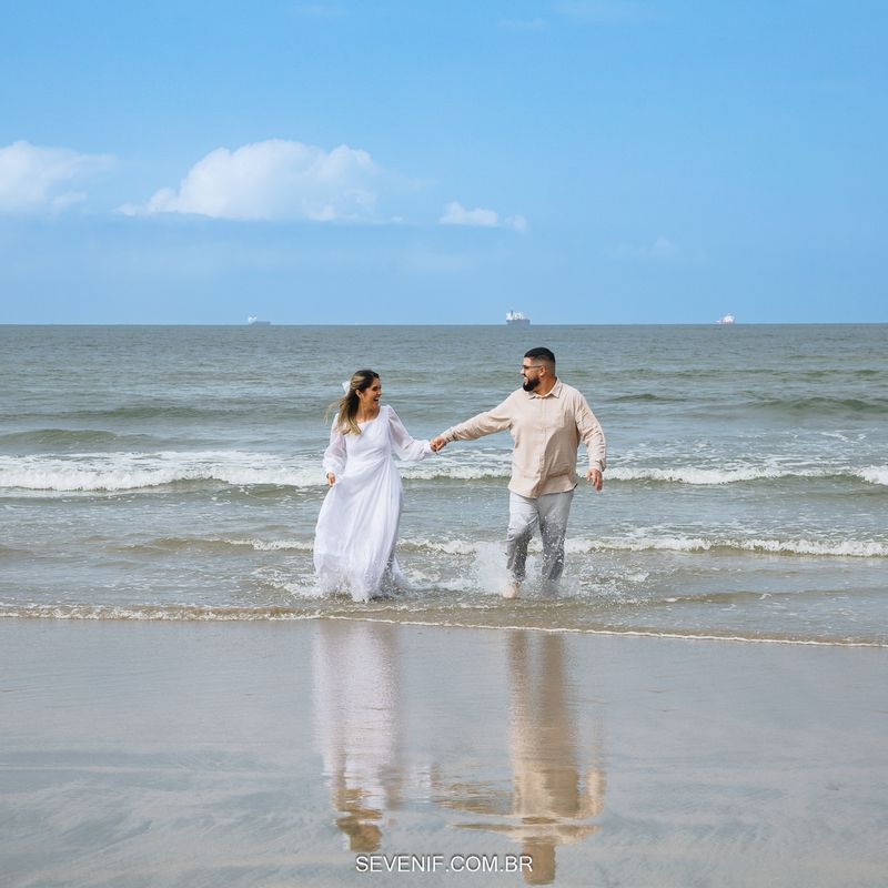 Ensaio Pré-Wedding de Lais e Adriel no Litoral de São Paulo - 2 - 1