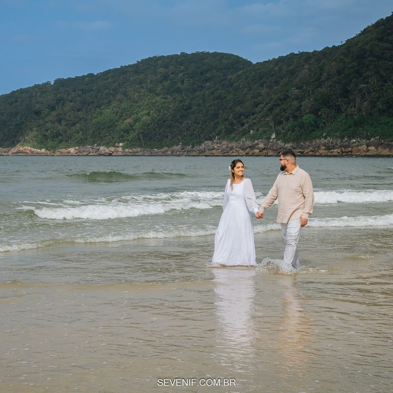 Ensaio Pré-Wedding de Lais e Adriel no Litoral de São Paulo - 2 - 0