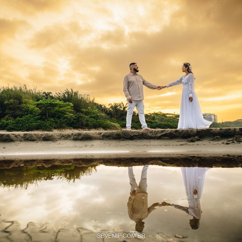 Ensaio Pré-Wedding de Lais e Adriel no Litoral de São Paulo - 2 - 1