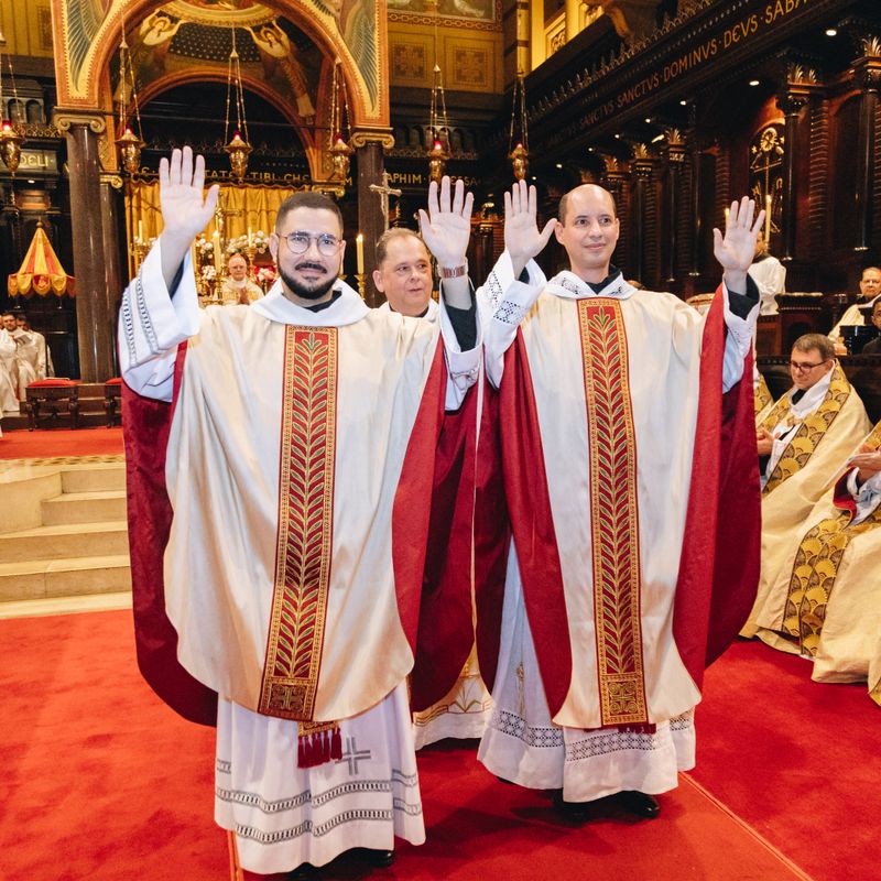 Ordenação Presbiteral dos Monges Beneditinos no Mosteiro de São Bento de São Paulo - 2 - 1