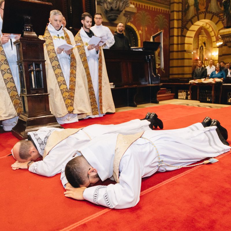 Ordenação Presbiteral dos Monges Beneditinos no Mosteiro de São Bento de São Paulo - 2 - 2