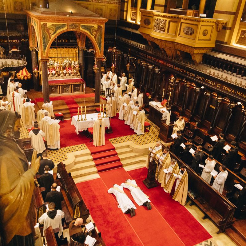 Ordenação Presbiteral dos Monges Beneditinos no Mosteiro de São Bento de São Paulo - 2 - 1