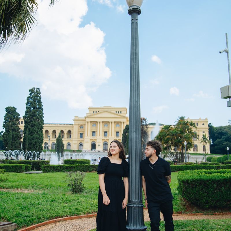 Ensaio Fotográfico Pré-Wedding Laysla & Deivid - Museu do Ipiranga - 2 - 1