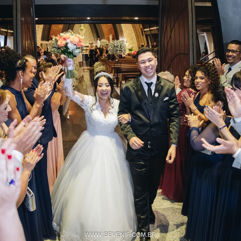 Casamento Tayná e André - Paróquia Nossa Senhora de Lourdes, Alphaville - SP - 2 - 2