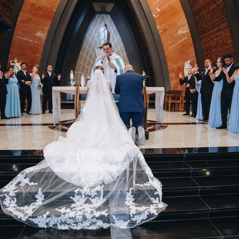 Casamento Julia & Jhonny na Igreja Nossa Senhora de Lourdes – Alphaville | Espaço Verde Nobre Cotia - 2 - 1