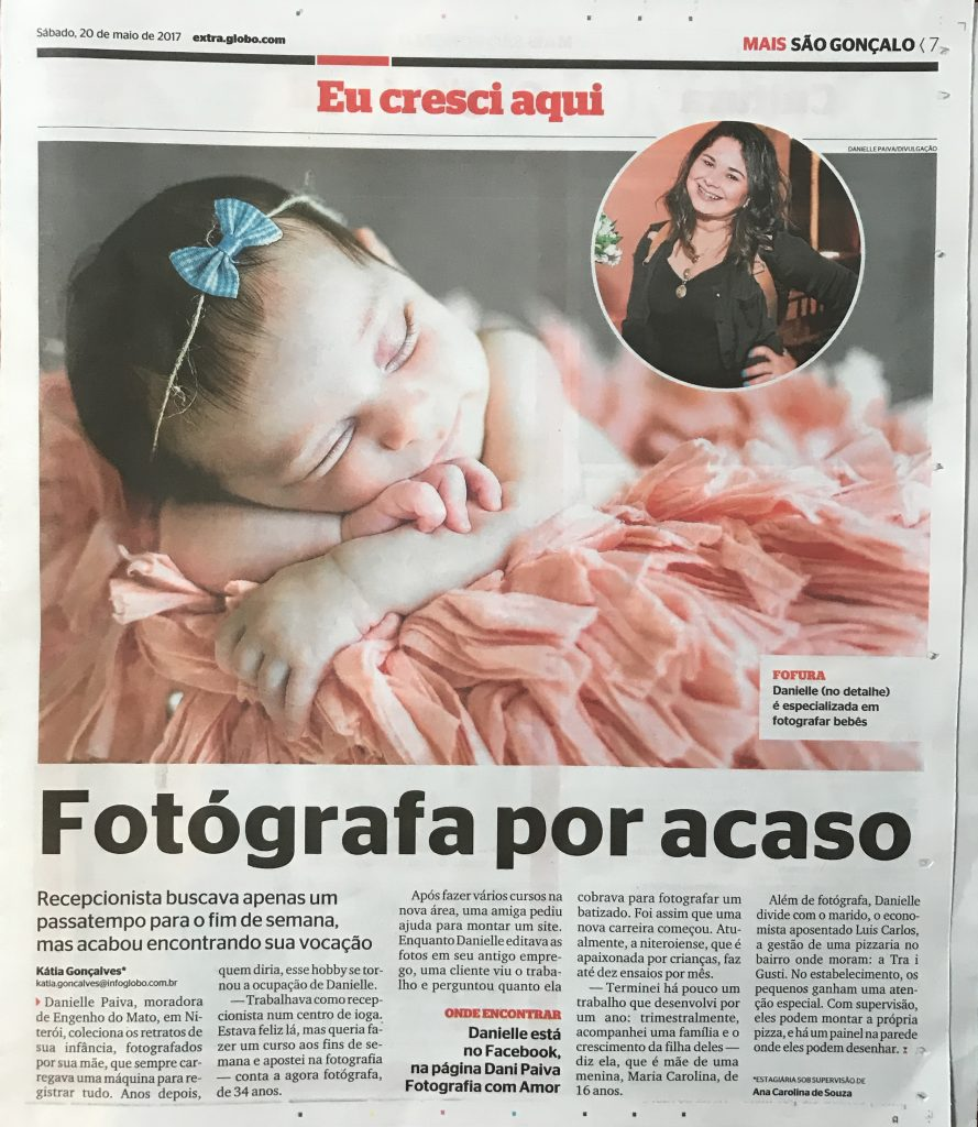 Matéria do Jornal Extra Fez 3 Anos - 2