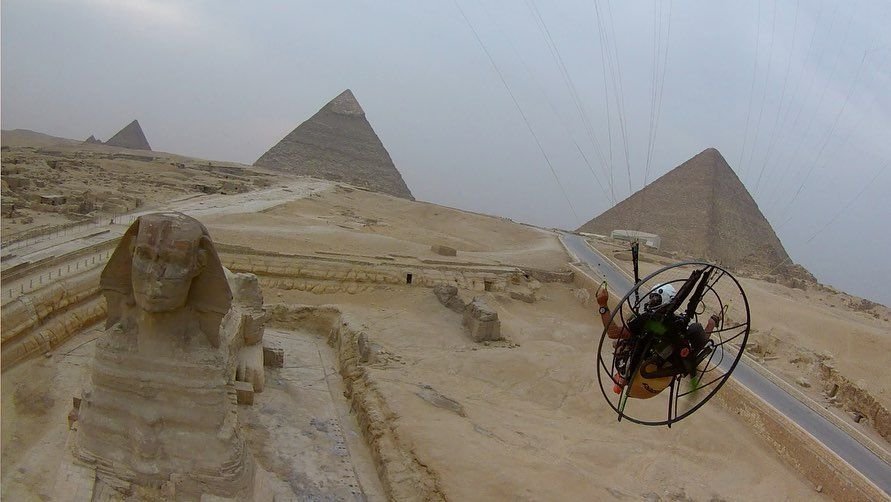 Expedição paramotor no Egito - 5