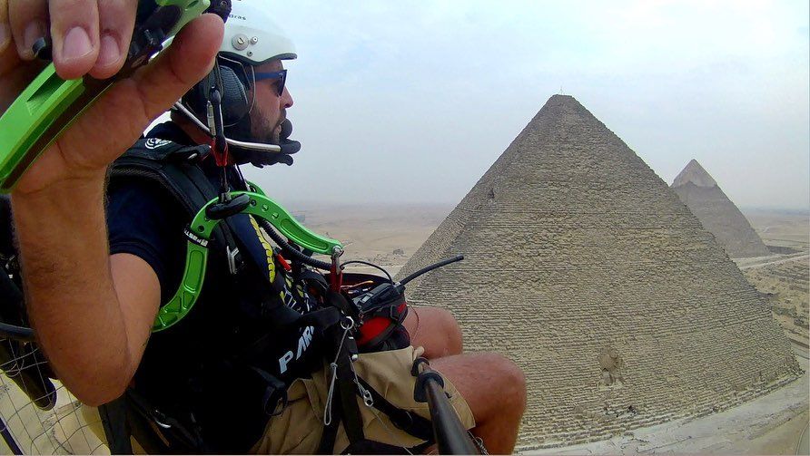 Expedição paramotor no Egito - 1