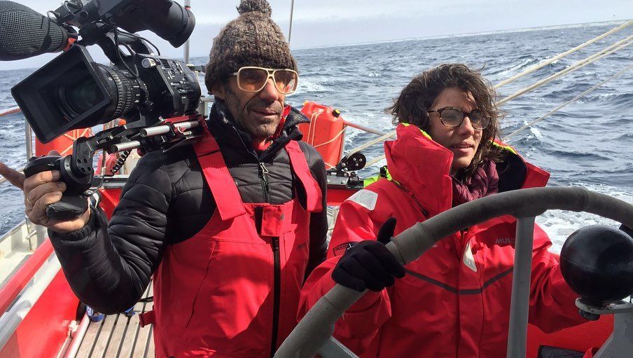Presente máximo que a minha vida me proporcionou; Navegar com a minha filha, Cleo, ate a Antártida. Amazing times filming and sailing in the Antarctic with my daughter Cléo Campe - 1