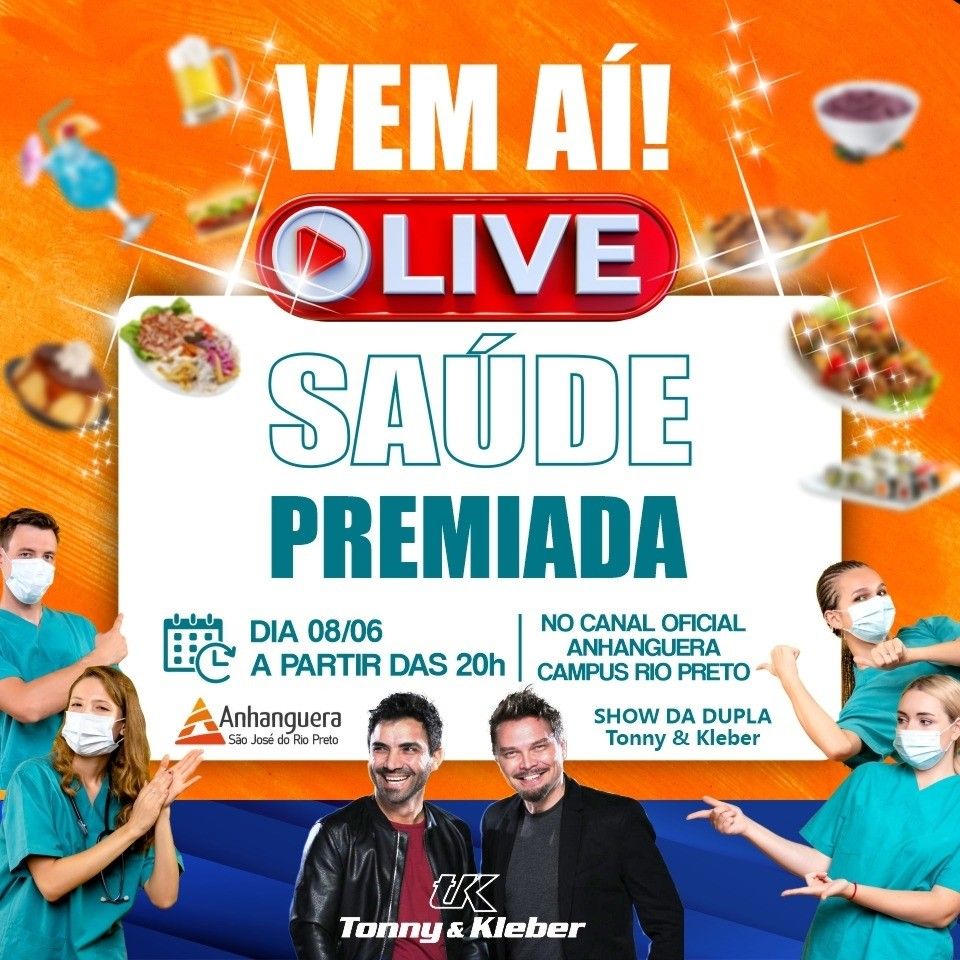 Live com Tonny & Kebler faz homenagem e premia profissionais de saúde - 2
